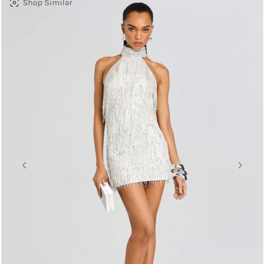 Retrofete Tori Embellished Dress